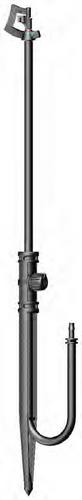 Orbita Spike 310 mm Adjustable Red Base, 10/150ks - box - Idra Sprays 180° 10-32 UNF Thread Black/dostrek0-2,5m/1bar,50ks/bal | T - TAKÁCS veľkoobchod