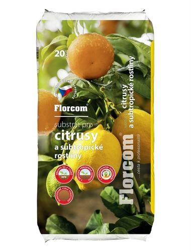 Florcom substrát pre citrusy a subtropické rastliny 20 l - Florcom substrát pre balkónové kvety Quality 75 l | T - TAKÁCS veľkoobchod