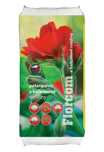 Florcom substrát pre balkónové kvety 10 l - Florcom rašelina pH 3,5 - 5,5 75 l | T - TAKÁCS veľkoobchod