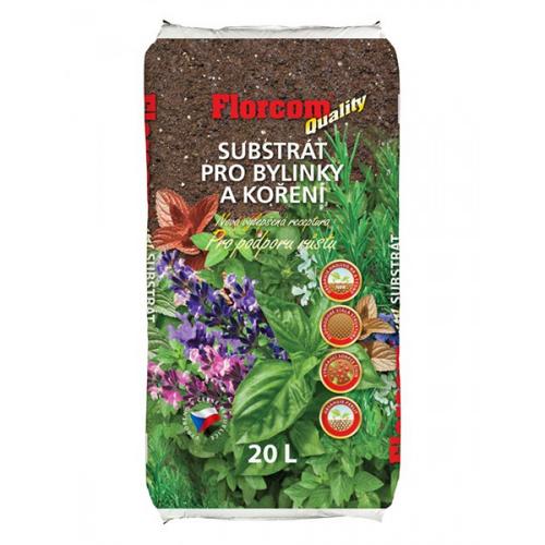 Florcom substrát pre bylinky a korenie Quality 20 l - Florcom záhradnícky substrát 10 l | T - TAKÁCS veľkoobchod