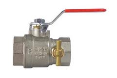 Mosadzný guľový ventil páka s odvodnením 1/2" FF, DN15 - Guľový ventil so servo pohonom 1" FF, DN25, AC/DC 9-24V | T - TAKÁCS veľkoobchod