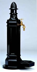 ROMA studňa + kohút 1/2" čierna 98 / 32 / 48 cm