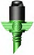 Aquila Jet Sprays 180° Black Cap/Green Base/dostrek2m/1bar