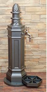 ROMA studňa + kohút 1/2" hammer striebro 98 / 32 / 48 cm