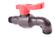 Záhradný PP guľový ventil páka 1/2" M x 3/4" M, PN16