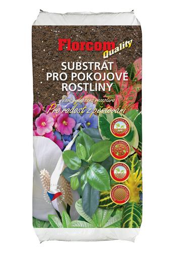 Florcom substrát pre izbové kvety Quality 20 l