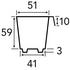 Modiform multipláto Clayette 2 x 10 (122 ml) - Foto2