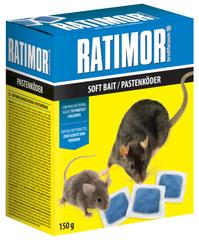 Ratimor brodifacoum mäkká nástraha 150 g