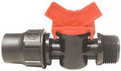 AK cylindrový skrutkovací ventil Lock 20 mm x 3/4"M, PN4