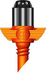 Aquila Jet Sprays 180° Black Cap/Orange Base/dostrek2,6m/1bar